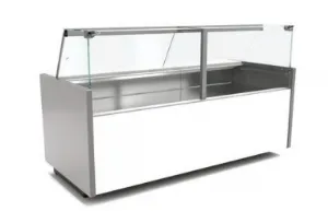 Vitrine rfrigre horizontale vitre droite longueur 2500mm M80 ISOTECH M80RS250DG